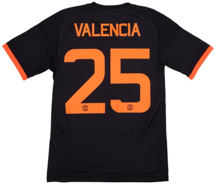 2015-16 Manchester United Third Shirt Valencia #25 - 8/10 - (S)