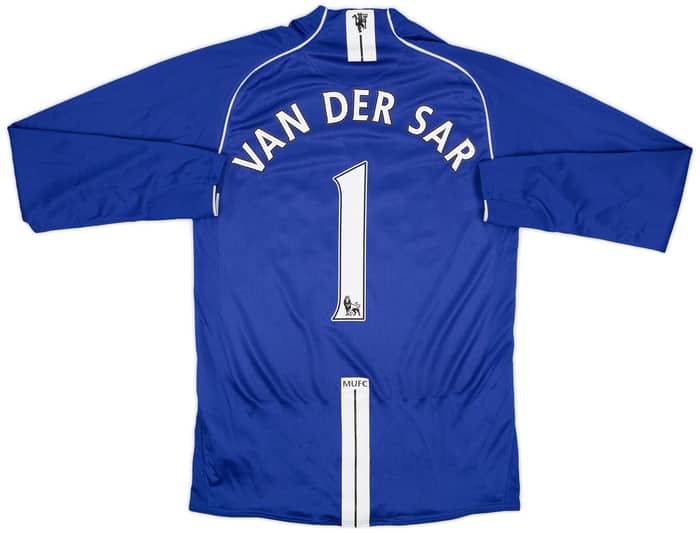 2007-08 Manchester United GK Shirt Van Der Sar #1 - 9/10 - (S)