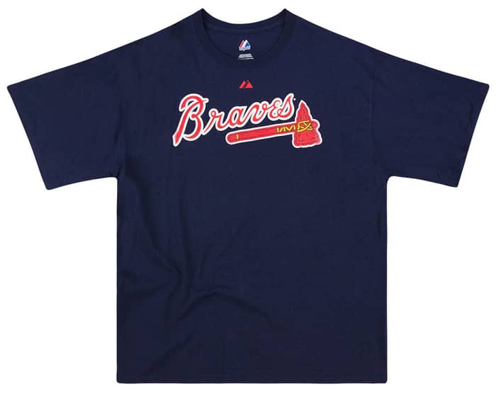 2008 Atlanta Braves Teixeira #24 Majestic Tee XL