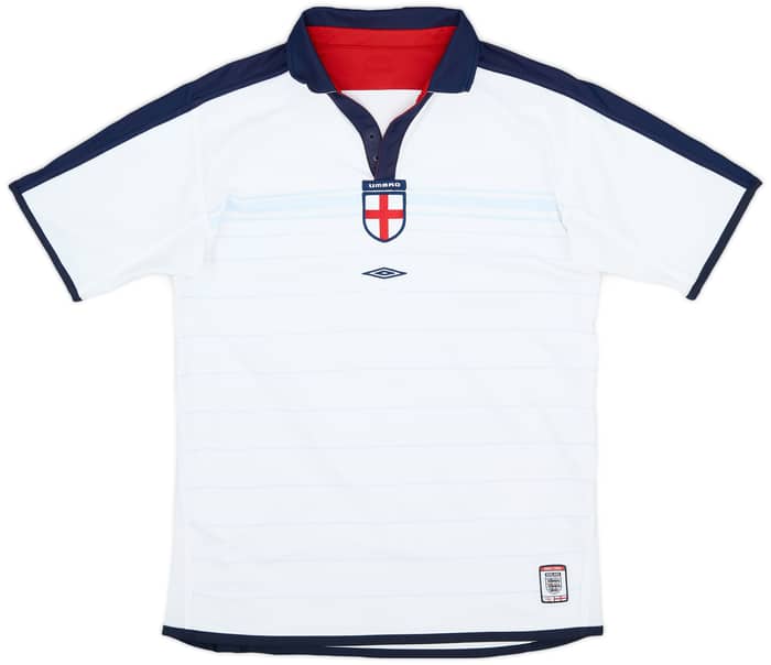 2003-05 England Home Shirt - 8/10 - (XL.Boys)