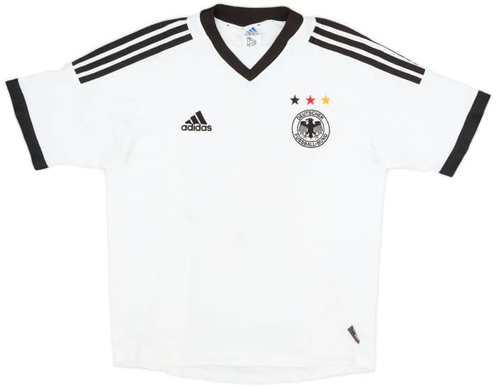 2002-04 Germany Home Shirt Ballack #13 - 6/10 - (Y)
