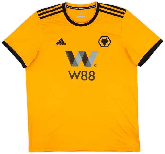 2018-19 Wolves Home Shirt Neves #8 - 8/10 - (XL)