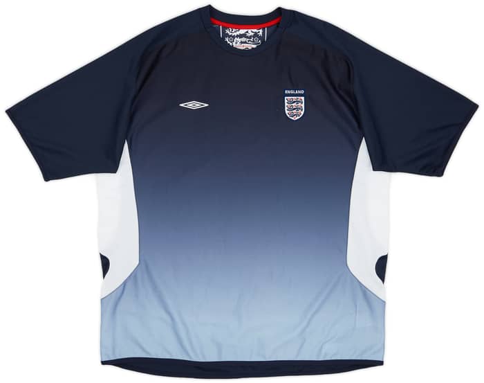 2004-06 England Umbro Training Shirt - 8/10 - (XXL)