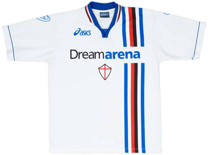 2000-01 Sampdoria Away Shirt - 7/10 - (XL.Boys)