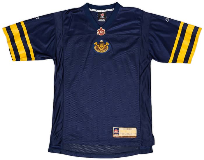 2008 Winnipeg Blue Bombers Reebok CFL Retro Week Jersey - 9/10 - (M)