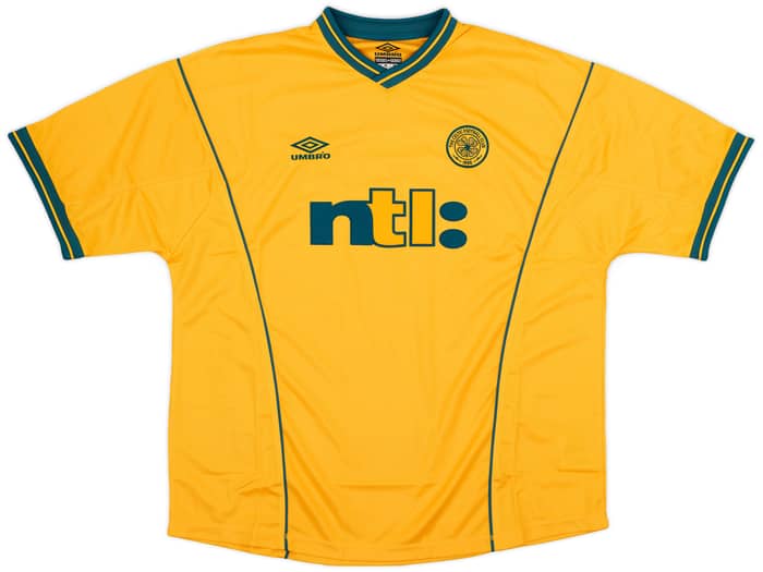 2000-02 Celtic Away Shirt Larsson #7 (XXL)