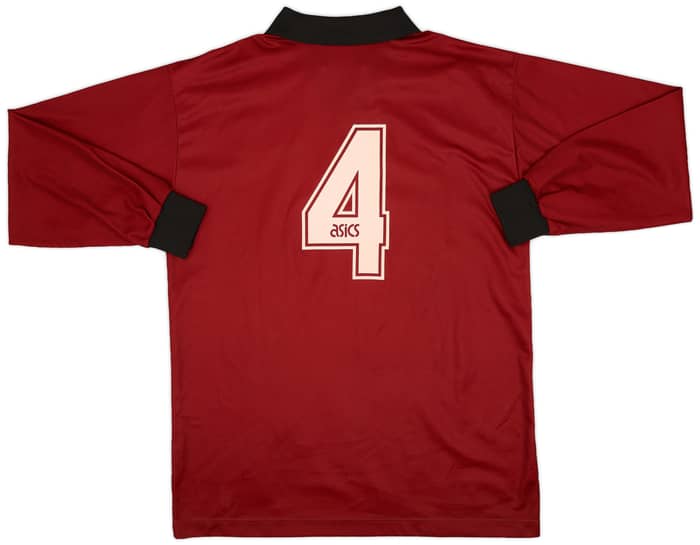 1996-97 Salernitana Home L/S Shirt #4 - 8/10 - (XL)