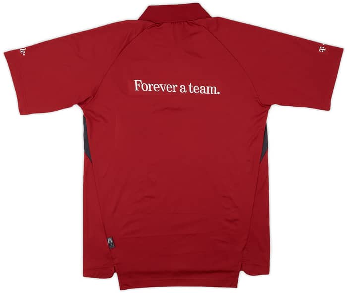 2002-03 Bayern Munich adidas 1/4 Zip Polo Shirt - 6/10 - (M)