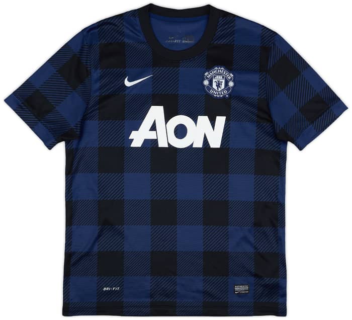 2013-14 Manchester United Away Shirt Evra #3 - 7/10 - (L)