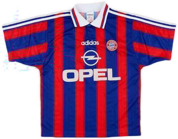 1995-97 Bayern Munich Home Shirt Klinsmann #18 - 7/10 - (S)
