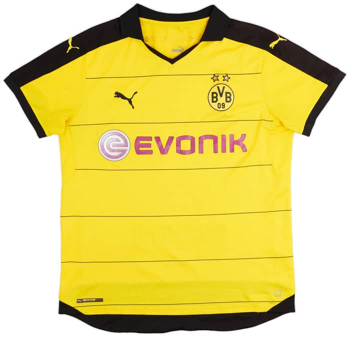 2015-16 Borussia Dortmund Home Shirt - 7/10 - (L)