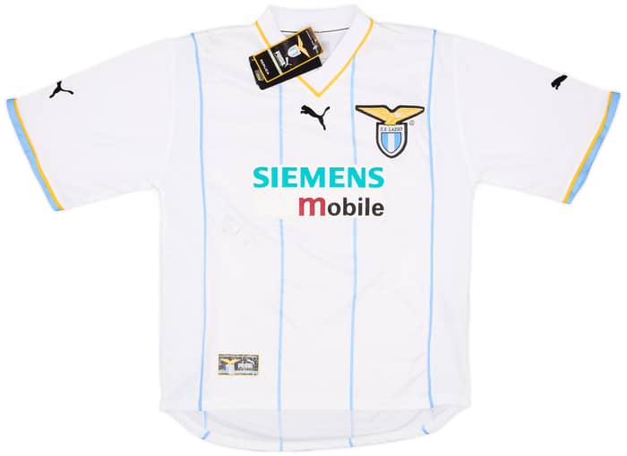 2001-02 Lazio European Home Shirt Crespo #10 (S)