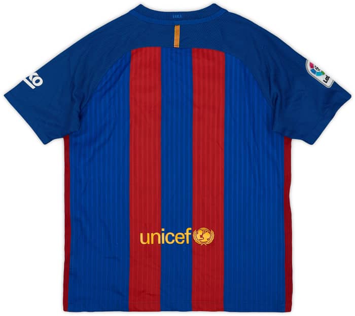 2016-17 Barcelona Home Shirt - 5/10 - (XL.Boys)