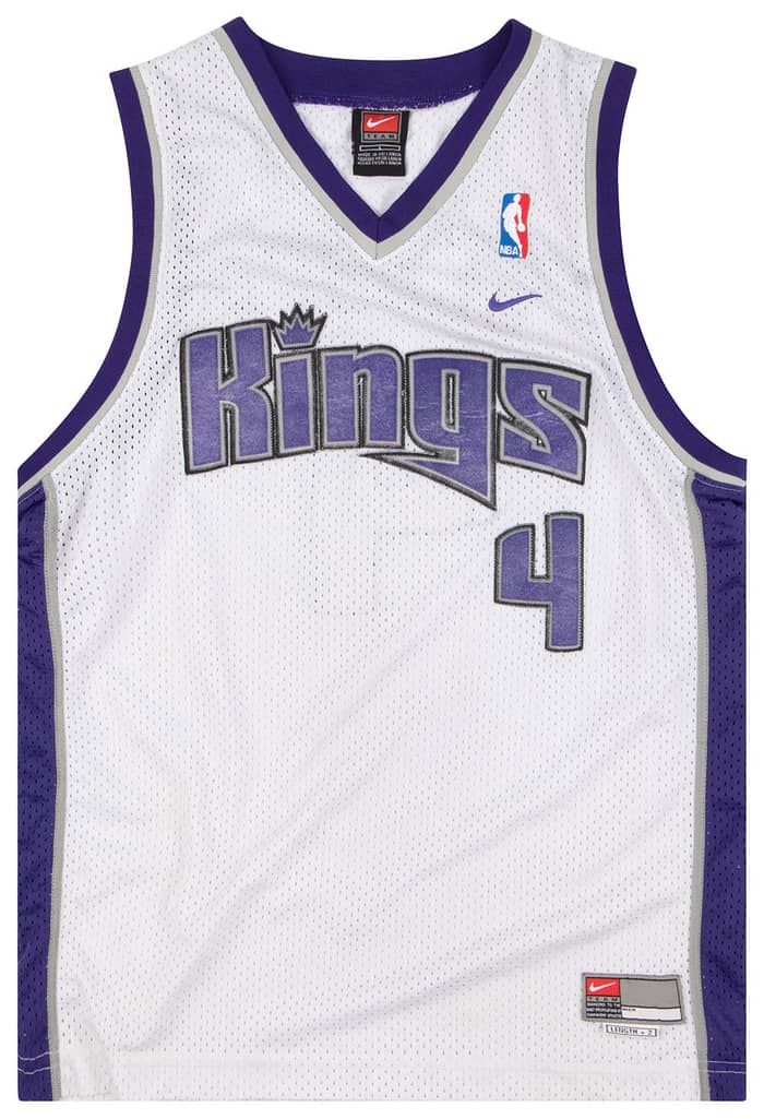 2002-04 Sacramento Kings Webber #4 Nike Swingman Jersey (Home) Y