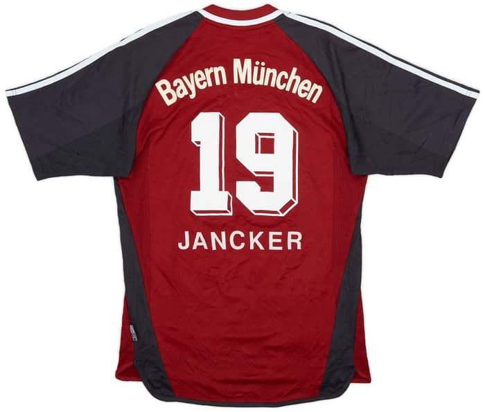 2001-02 Bayern Munich Home Shirt Jancker #19 - 8/10 - (S)