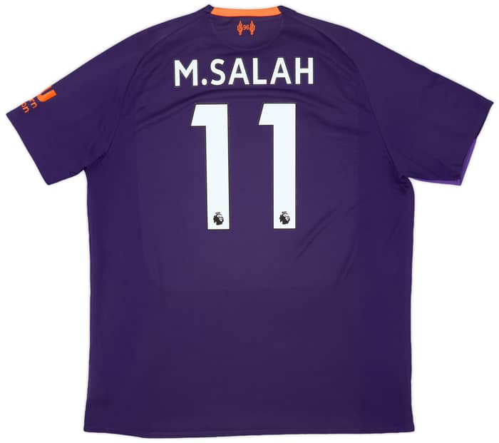 2018-19 Liverpool Away Shirt M.Salah #11 - 9/10 - (XL)