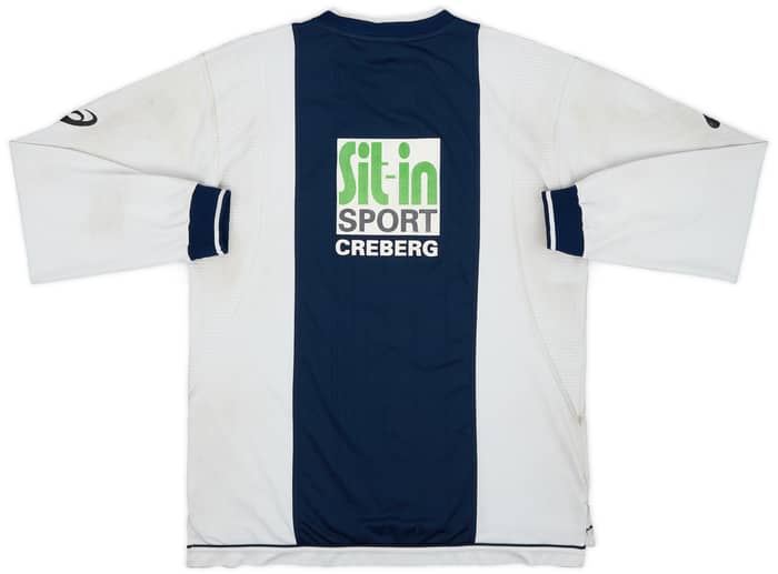 2005-06 Atalanta Asics Training L/S Shirt - 6/10 - (XL)