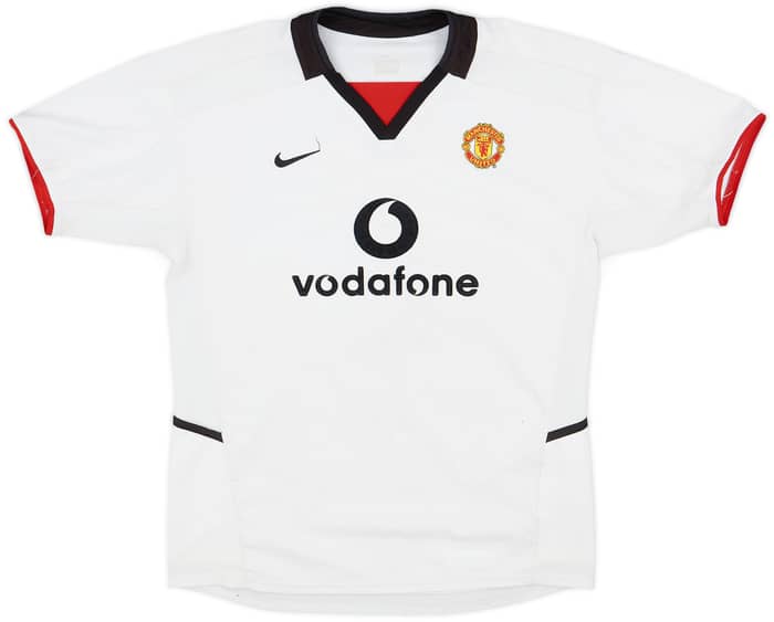 2002-03 Manchester United Away Shirt - 5/10 - (XL.Boys)