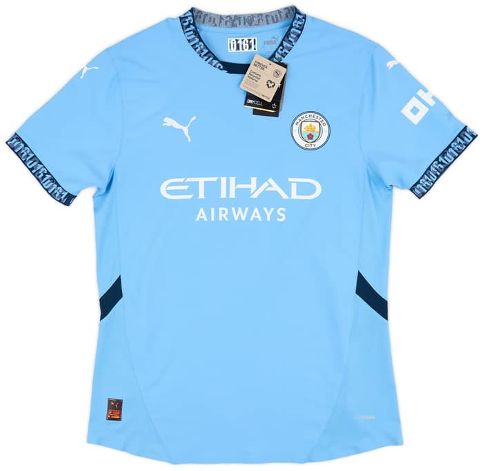 2024-25 Manchester City Authentic Home Shirt Gundogan #19