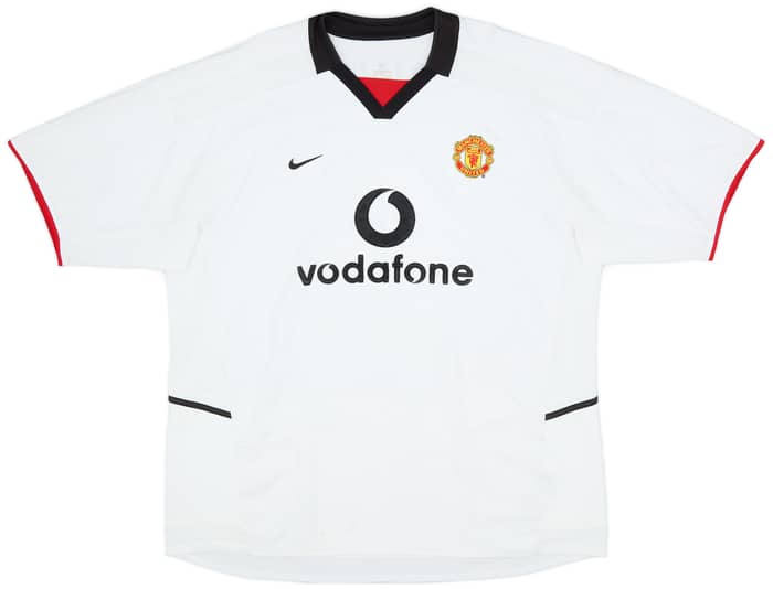2002-03 Manchester United Away Shirt Beckham #7 - 8/10 - (XXL)