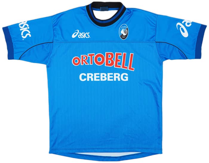 2000-01 Atalanta Asics Training Shirt - 8/10 - (S)