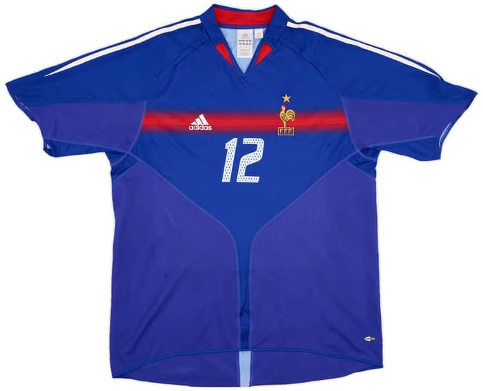 2004-06 France Home Shirt Henry #12 - 5/10 - (XL)