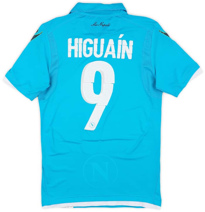 2014-15 Napoli Home Shirt Higuain #9 - 8/10 - (M)