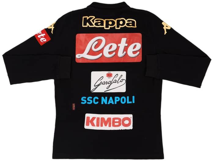 2016-17 Napoli Kappa Polo L/S T-Shirt - 3/10