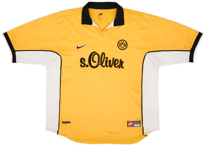 1998-00 Borussia Dortmund Home Shirt Dede #17 - 4/10 - (XXL)