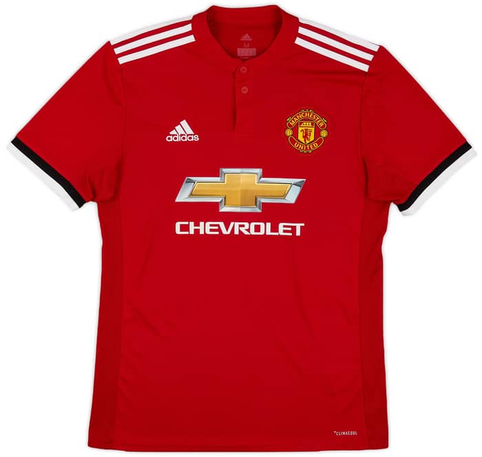 2017-18 Manchester United Home Shirt Mata #8 - 9/10 - (M)