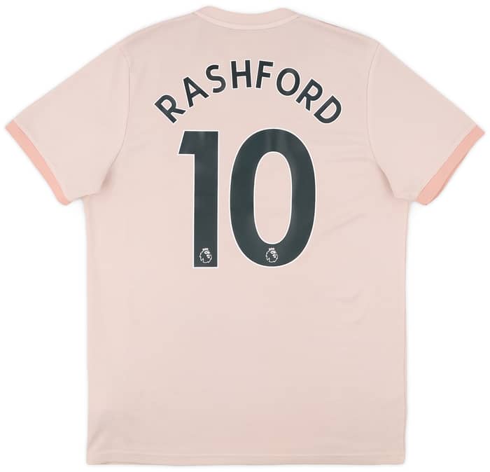 2018-19 Manchester United Away Shirt Rashford #10 - 7/10 - (L)