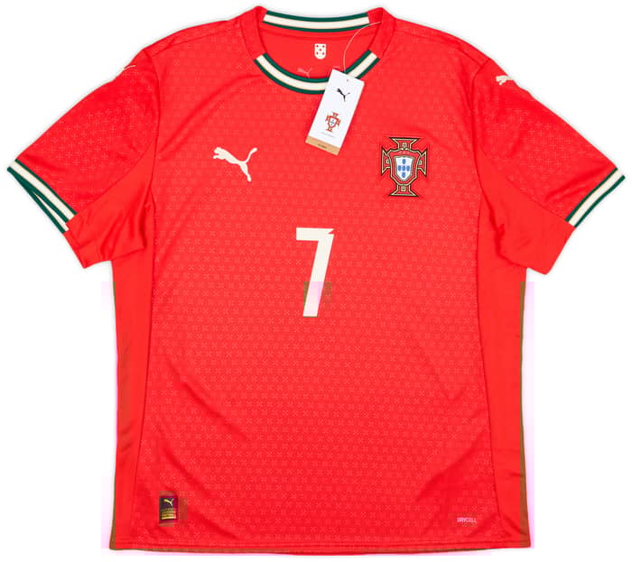 2025-26 Portugal Home Shirt Ronaldo #7