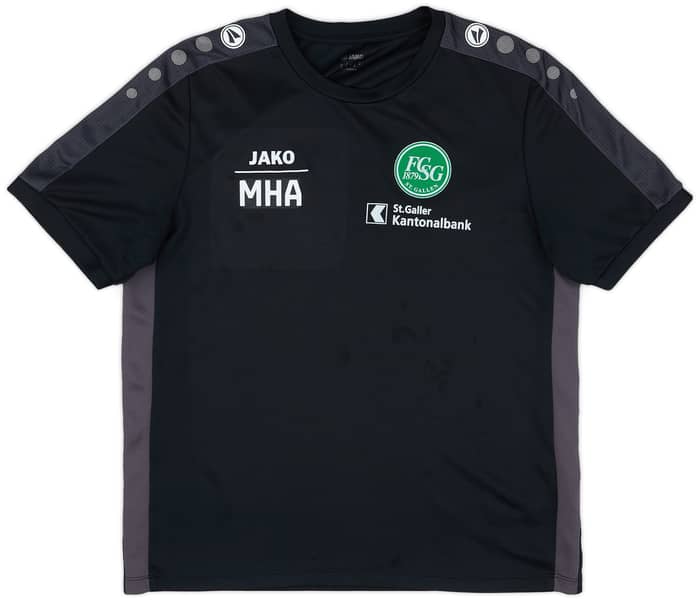 2022-23 St Gallen Staff Issue Training Shirt #MHA - 5/10 - (S)
