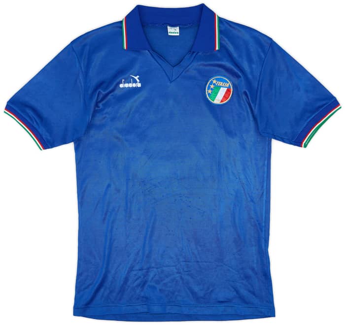 1986-90 Italy Home Shirt #4 - 8/10 - (L)