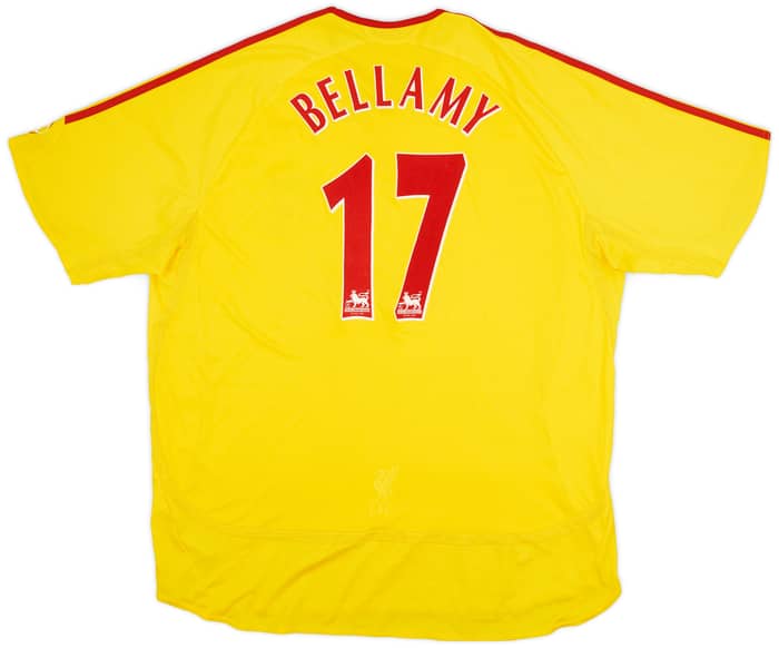 2006-07 Liverpool Away Shirt Bellamy #17 - 6/10 - (XXL)