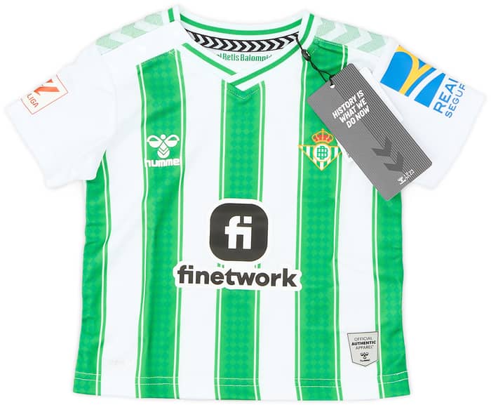 2023-24 Real Betis Home Shirt & Shorts Kit (BABY)