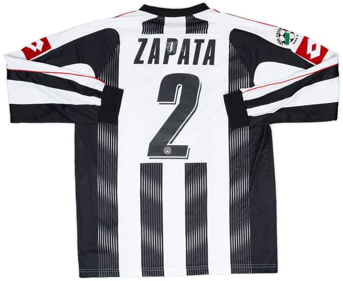 2007-08 Udinese Match Issue Home Shirt Zapata #2