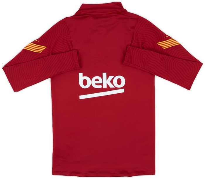 2020-21 Barcelona Nike 1/4 Zip Track Jacket - 9/10 - (S)