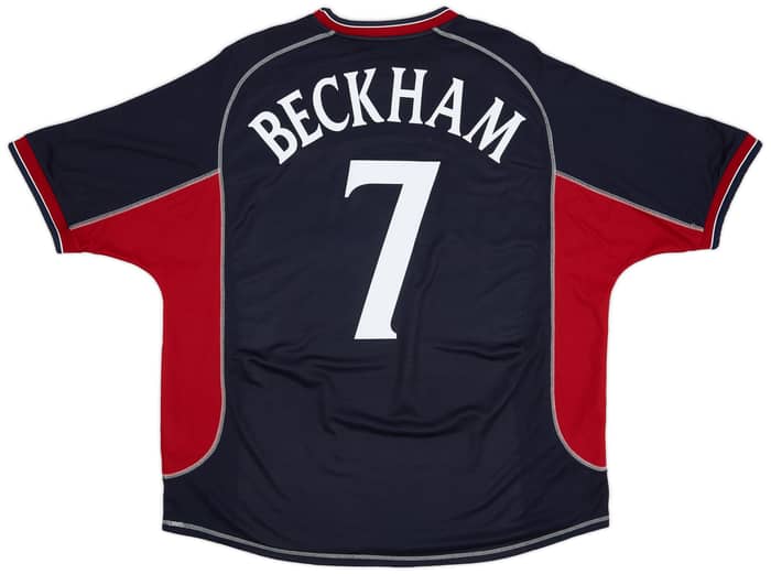 2000-01 Manchester United Third Shirt Beckham #7 - 7/10 - (XXL)