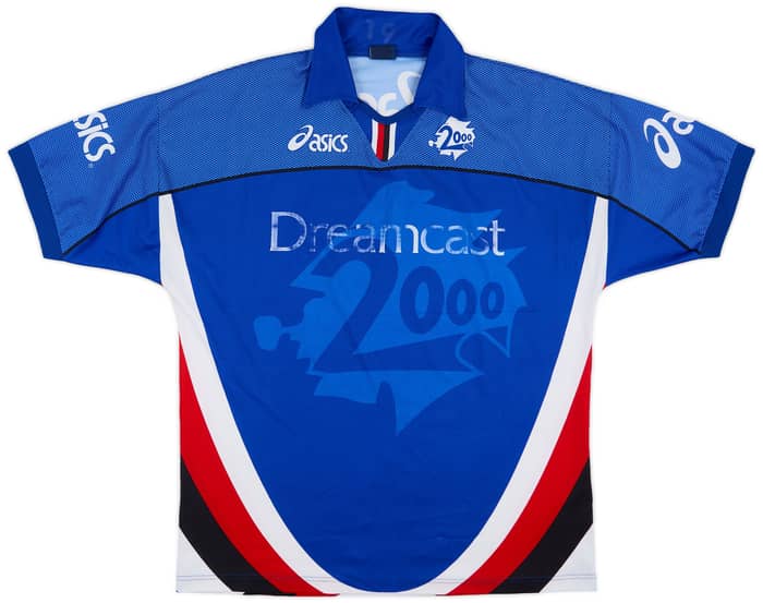 2000-01 Sampdoria Asics Training Shirt - 5/10 - (XL)