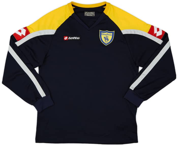 2004-05 Chievo Verona Lotto Training L/S Shirt - 8/10 - (M)