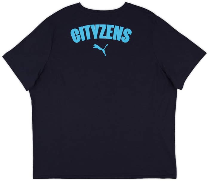 2023-24 Manchester City Puma Cotton Tee - 8/10 - (XXL)