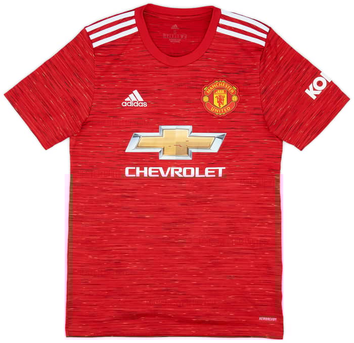 2020-21 Manchester United Home Shirt Cavani #7 - 7/10 - (S)