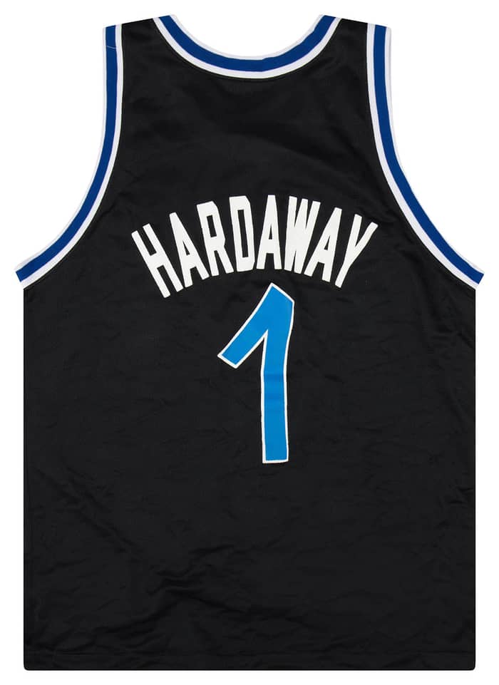 1993-94 Orlando Magic Hardaway #1 Champion Jersey (Away) L