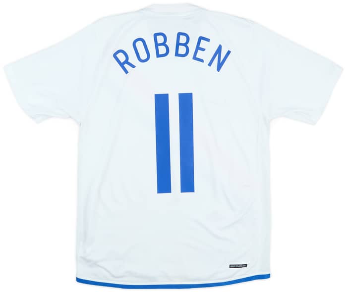 2006-08 Netherlands Away Shirt Robben #11 - 6/10 - (S)