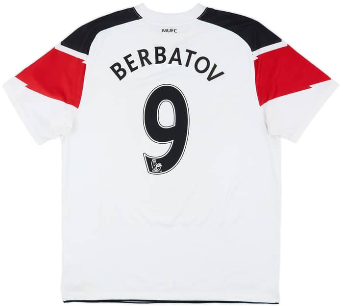 2010-12 Manchester United Away Shirt Berbatov #9 - 6/10 - (L)