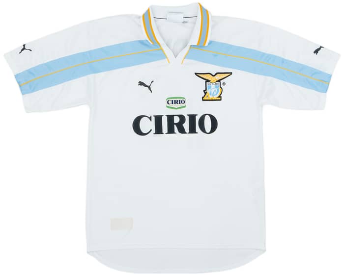 1999-00 Lazio Centenary Home Shirt Nedved #18 - 6/10 - (L)