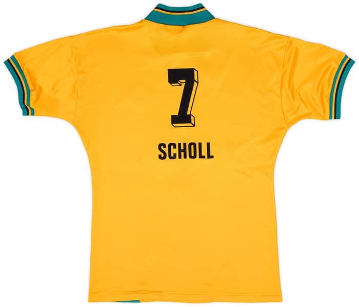 1993-96 Bayern Munich Away Shirt Scholl #7 - 8/10 - (S)