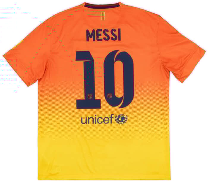 2012-13 Barcelona Away Shirt Messi #10 - 9/10 - (L)