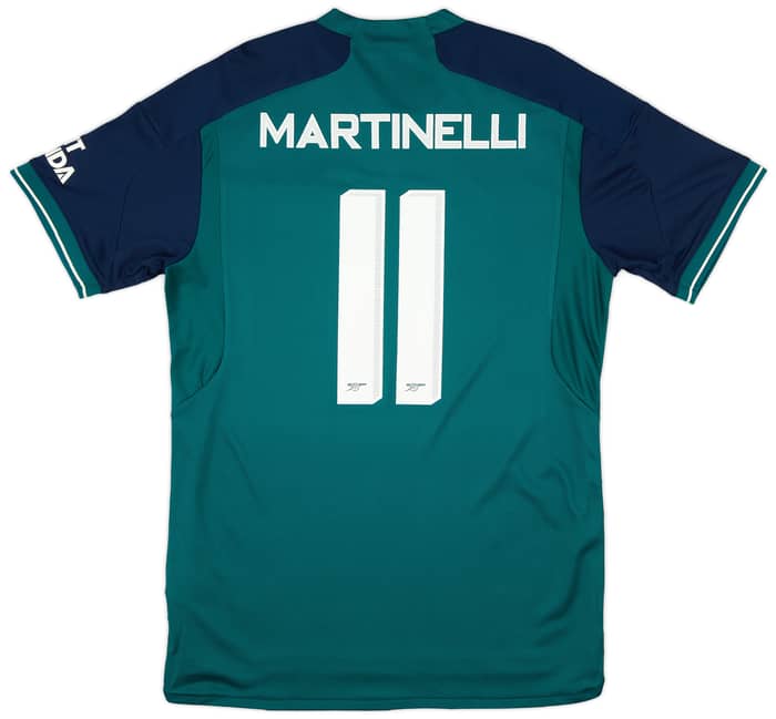 2023-24 Arsenal Third Shirt Martinelli #11